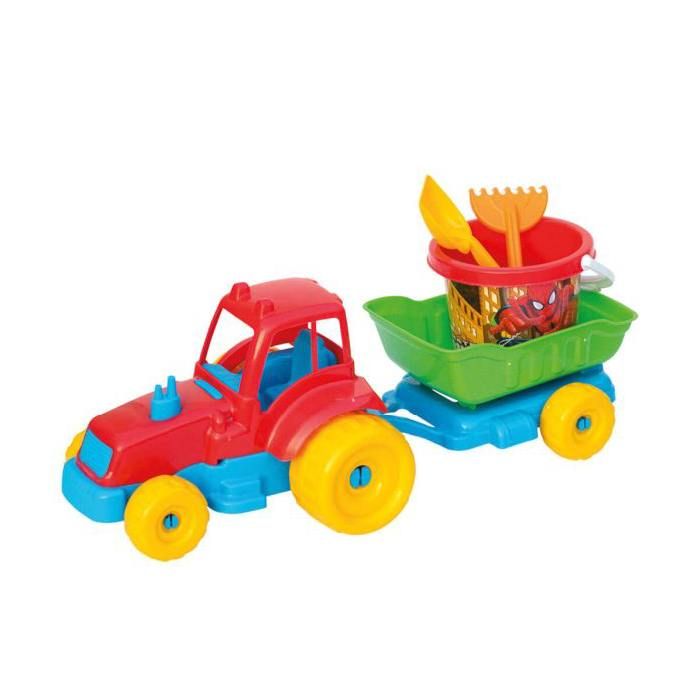 Spiderman Tractor Beach Set Dede Spiderman Tractor Beach Set Dede