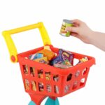 Battat Shopping Day Grocery Cart Set - Red - Image 5