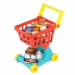 Battat Shopping Day Grocery Cart Set - Red - Image 2