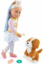 Glitter Girls Stuffed Dog & Carrier - Golden Labradoodle - Image 6
