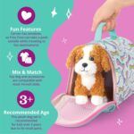 Glitter Girls Stuffed Dog & Carrier - Golden Labradoodle - Image 4