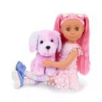 Glitter Girls – 14-inch Fashion Doll & Pup, Cara & Sprinkles - Image 4