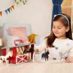 Terra Carry & Go wooden Horse Stable With 6 Horses - Image 2