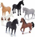 Terra Carry & Go wooden Horse Stable With 6 Horses - Image 3
