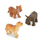 Terra Wild Animal Adult & Baby In A Tube 6 Pieces - Image 2
