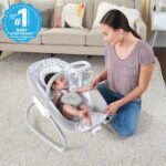 Ingenuity 2-in-1 SimpleComfort  Baby Swing & Rocker, Vibrations & Nature Sounds - Image 4