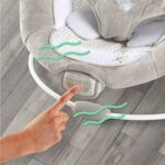 Ingenuity Baby Bouncer with Lights Toy Bar, Vibrations, Tummy Time Pillow & Sounds - Image 8