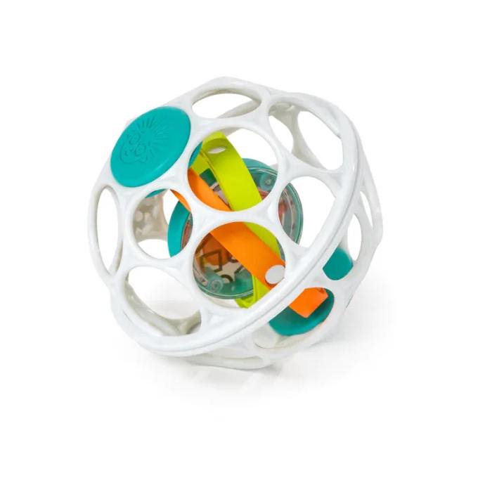 Baby Einstein Grip & Spin Oball Rattle Toy Baby Einstein Grip & Spin Oball Rattle Toy