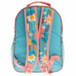 Stephen Joseph All Over Print Backpack- Turquoise Floral - Image 2