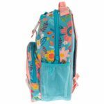 Stephen Joseph All Over Print Backpack- Turquoise Floral - Image 4