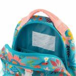 Stephen Joseph All Over Print Backpack- Turquoise Floral - Image 3