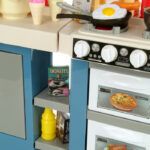 Talented Chef Children's kitchen with Sounds & Lights 79 PCS Blue - TG - Image 10