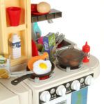 Talented Chef Children's kitchen with Sounds & Lights 79 PCS Blue - TG - Image 7