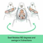 Ingenuity Soothing Swing & Rocker With Light And Sound- TG - Image 2