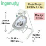 Ingenuity Soothing Swing & Rocker With Light And Sound- TG - Image 6