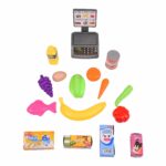 Super Store - Super Market Desk With Sound ,Light, Shopping Cart & 68 Accessories - TG - Image 3