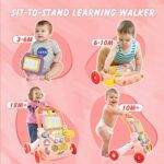 Huanger Elephant Music Baby Walker - Pink - TG - Image 2