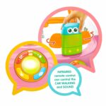 Sit to Stand Learning Baby Walker With Remote Control ,Music And Lights - TG - Image 3