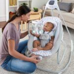 Ingenuity Simple Comfort Multi-Direction Compact Baby Swing with Vibrations- TG - Image 3