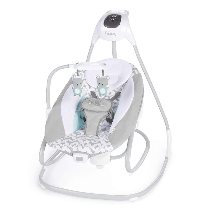 Ingenuity Soothing Swing & Rocker With Light And Sound- TG (1) Ingenuity Soothing Swing & Rocker With Light And Sound- TG