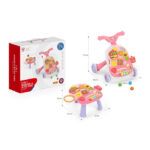 Huanger 2in1 Walker & Activity Play Table Pink - TG - Image 3