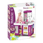 Talented Chef Children's kitchen with Sounds & Lights 49 PCS Purple - TG - Image 4