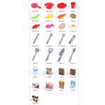 Talented Chef Children's kitchen with Sounds & Lights 49 PCS Purple - TG - Image 3