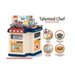 Talented Chef Children's kitchen with Sounds & Lights 67 PCS - TG - Image 2
