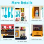 ⁦Talented Chef Children's kitchen with Sounds & Lights 65 PCS - TG⁩ - الصورة ⁦4⁩
