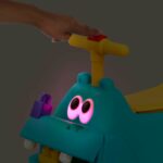 Battat Ride-on Hippo with Blocks - Image 8