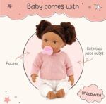 Lulla Baby Baby Doll Wavy Dark Brown Hair - Image 5