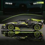 ⁦Kbox 10211 - بوجاتي الخضراء 1:8 3588 قطعة - TG⁩ - الصورة ⁦4⁩