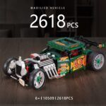 ⁦التيتر: كيبكس 10509 - 1:8 إكسبلوزن تشينج كلاسيك كار 2618 قطعة - TG⁩ - الصورة ⁦2⁩