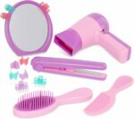 Battat -Play Circle Beauty Shop Hairdressing Set - Image 6