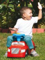 Dolu Ride On Red Car 2 in 1 - Image 2