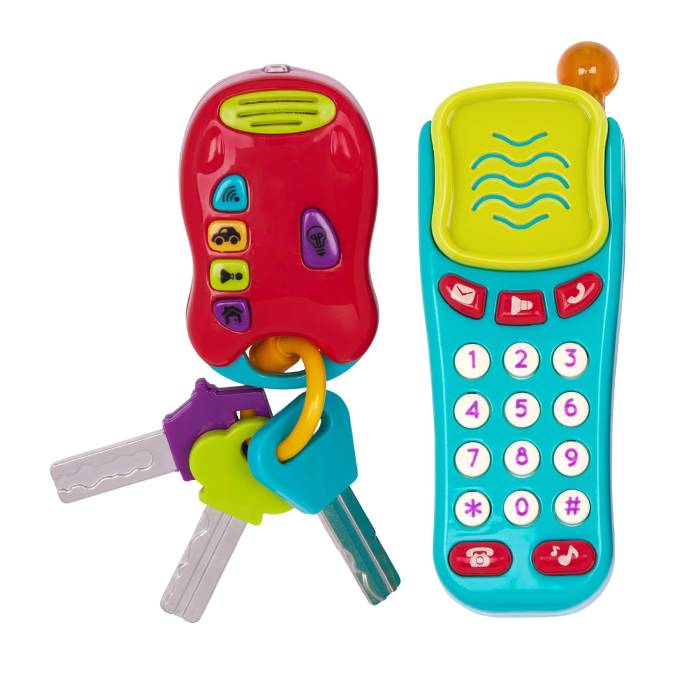 Battat Light & Sound Phone And Keys Set Battat Light & Sound Phone And Keys Set