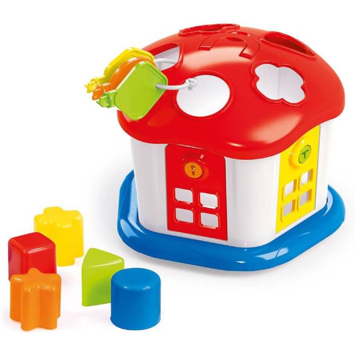 Dolu Shape Sorter Sweet House with Lockable Doors Dolu Shape Sorter Sweet House with Lockable Doors