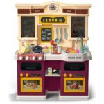 Interactive Toy Kitchen with Lights And Realistic Sound - 85 PCS - TG