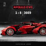 ⁦Kbox 10519 - أپولو إيفو 1:8 معدني أحمر 3669 قطعة - TG⁩ - الصورة ⁦3⁩