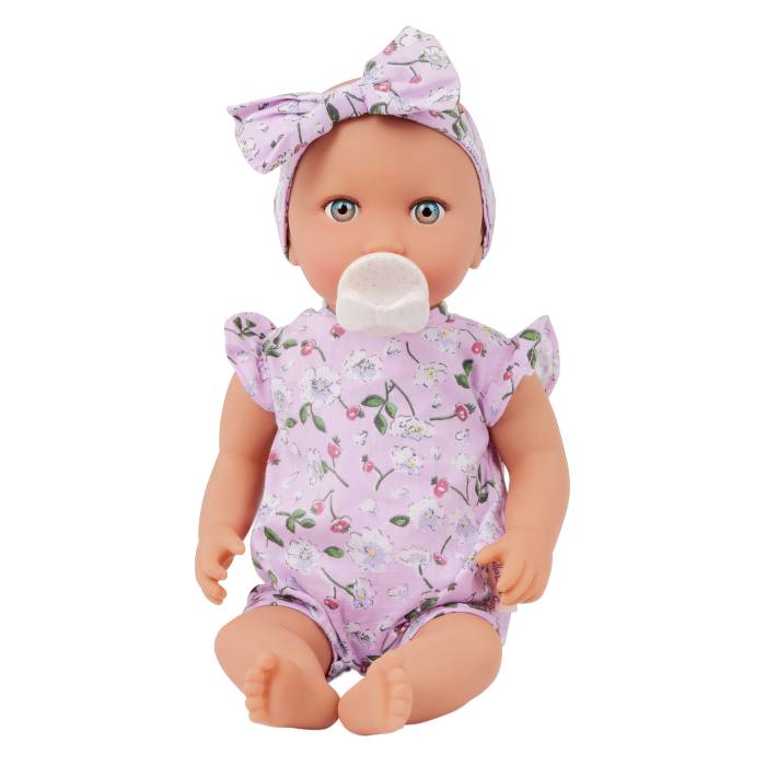 Lulla Baby Baby Doll Floral Outfit & Headband (1) Lulla Baby Baby Doll Floral Outfit & Headband