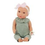 Lulla Baby Baby Doll Green Romper & Headband