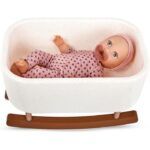 Lulla Baby Baby Doll & Rocking Bassinet Playset
