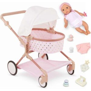 Lulla Baby Doll & Twin Stroller Accessories Set