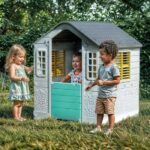 Dolu Play House for toddlers White, Green, Yellow - Image 4