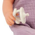 Lulla Baby Baby Doll Lilac Jumper & Headband - Image 6