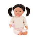 Lulla Baby Baby Doll with Dark Brown Hair - Image 2