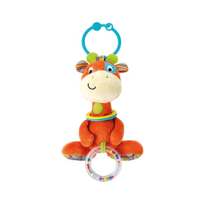 Winfun Patch the Giraffe Rattle with Rings Winfun Patch the Giraffe Rattle with Rings