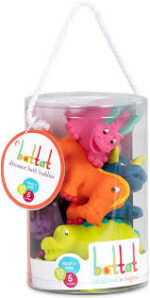 ⁦Battat Dinosaur Bath Buddies 5 Pcs⁩ - الصورة ⁦2⁩