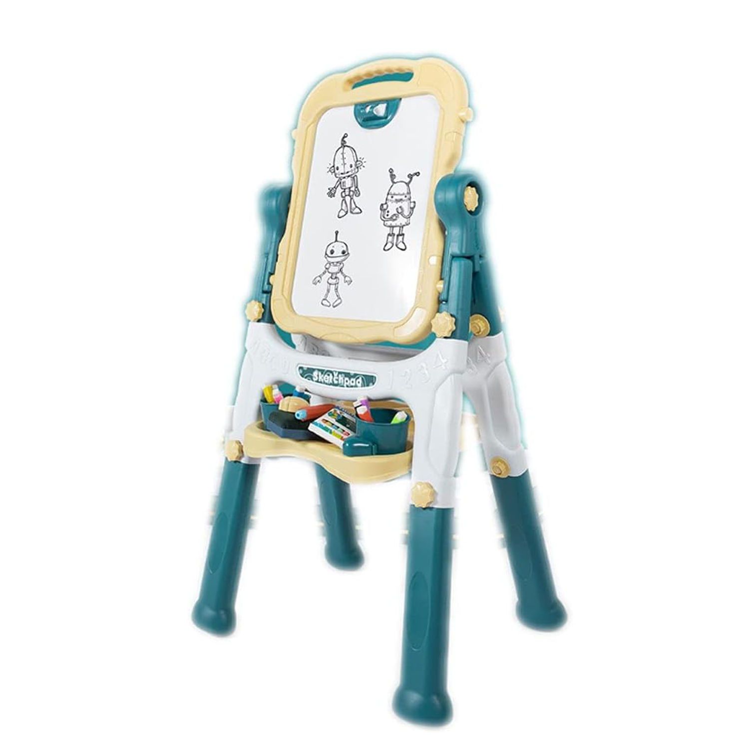 youleen magnetic double sided easel-4 Magnetic Double Sided Easel Youleen