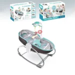 3-in-1 Baby Rocker Napper Light & Music | tiibaby - Image 5